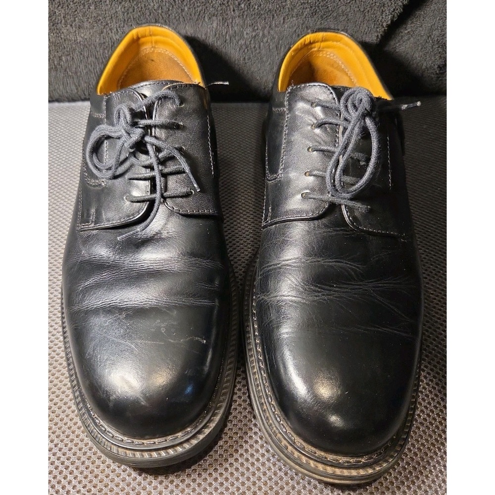 Stafford Mens Dress Shoes Baxter B 10 M Back Leather